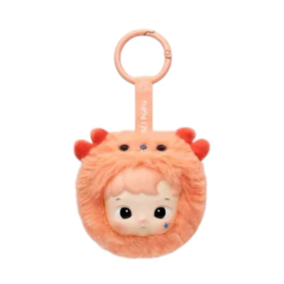 Pop Mart Hacipupu The Constellation Cancer Vinyl Plush Keychain