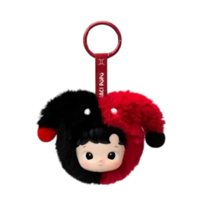Pop Mart Hacipupu The Constellation Gemini Vinyl Plush Keychain