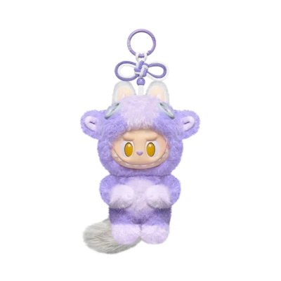 Pop Mart Have a Good Run Series Happy Family Plush Labubu Pendant