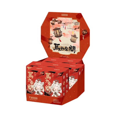 Pop Mart Have a Good Run Series Plush Pendant Sealed Case (7 Blind Box)