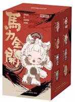 Pop Mart Have a Good Run Series Plush Pendant Single Blind Box Pop Mart Have a Good Run Series Plush Pendant Single Blind Box