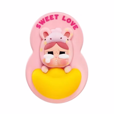 Pop Mart Have a Good Run Series Sweet Love Fridge Magnet