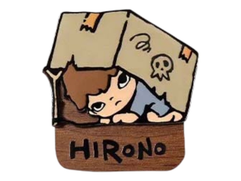 Pop Mart Hirono Echo Series Caught You Fridge Magnet Clip