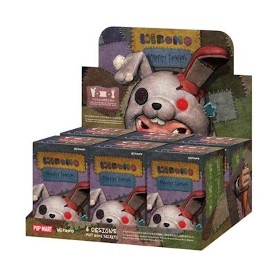 Pop Mart Hirono Monsters' Carnival Series Figures Sealed Case (6 Blind Boxes)
