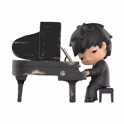 Pop Mart Hirono The Pianist Figure