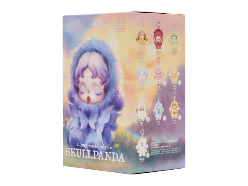 Pop Mart L'impressionnisme θSKULLPANDA Series Plush Doll Single Blind Box