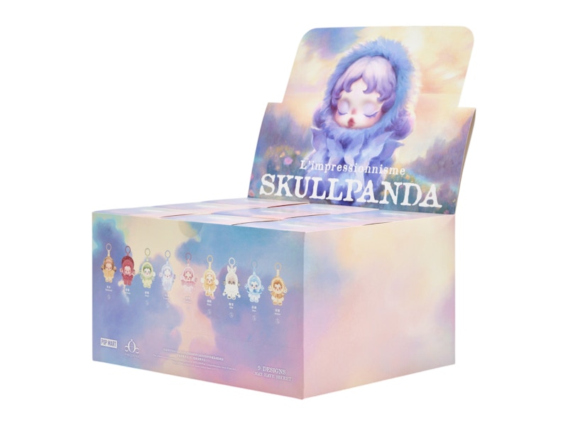 Pop Mart L'impressionnisme θSKULLPANDA Series Plush Doll Sealed Case (9 Blind Box) 圖 3
