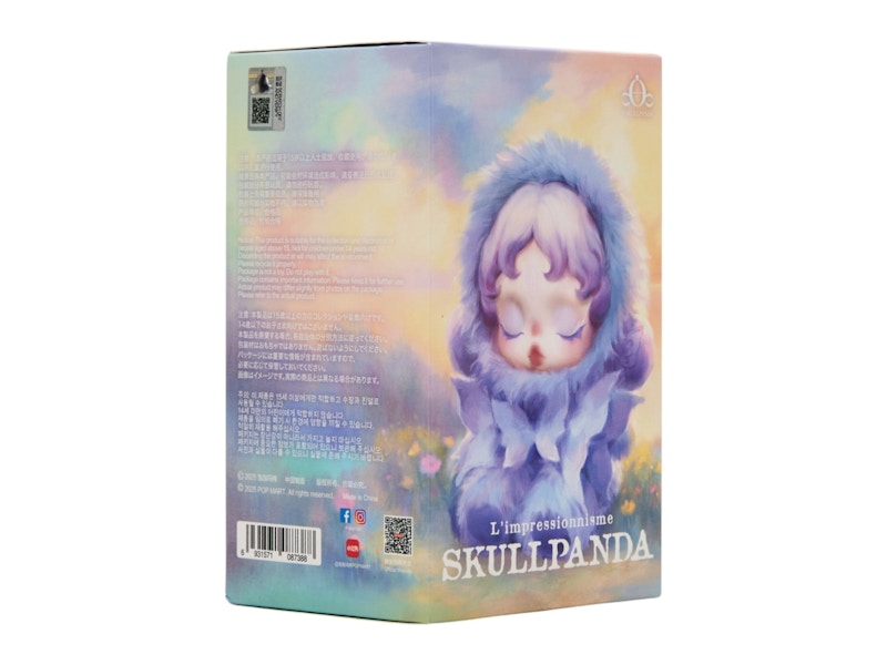 Pop Mart L'impressionnisme θSKULLPANDA Series Plush Doll Single Blind Box 圖 3