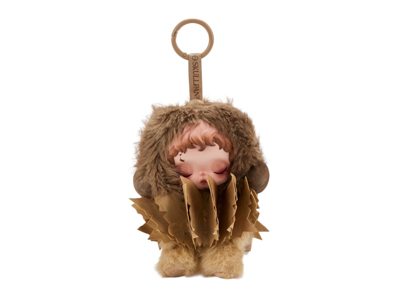 Pop Mart L'impressionnisme θSKULLPANDA Series Teakwood Plush Doll