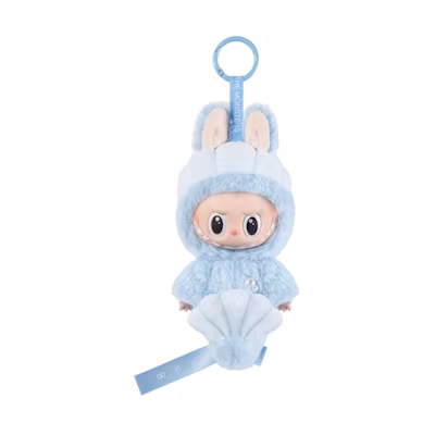 Pop Mart Labubu Hide and Seek In Singapore Series Vinyl Plush Doll Pendant