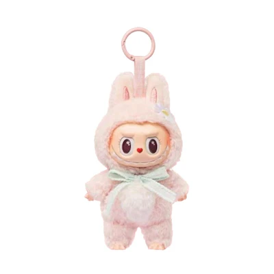 Pop Mart Labubu Mokoko Close to Sweet Vinyl Plush Doll Pendant Keychain