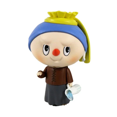 Pop Mart Labubu The Monster Art Girl with a Pearl Earring Figure