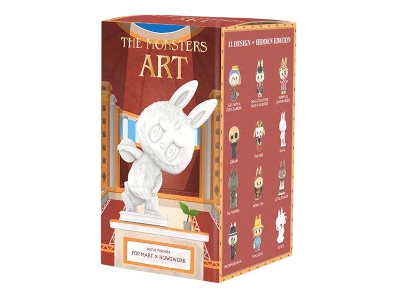 Pop Mart Labubu The Monster Art Single Blind Box