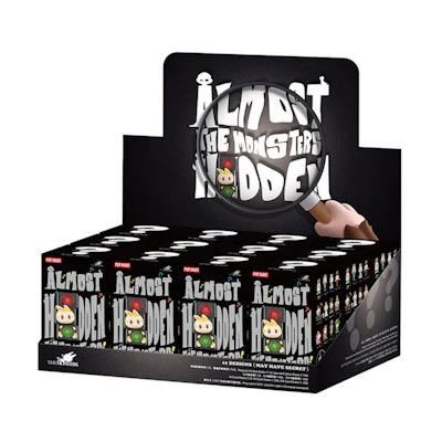 Pop Mart Labubu The Monsters Almost Hidden Series Figures Sealed Case (12 Blind Box)