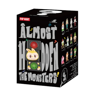 Pop Mart Labubu The Monsters Almost Hidden Figure Single Blind Box