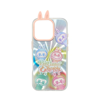 Pop Mart Labubu The Monsters Big into Energy Phone Case iPhone 15 Pro Max