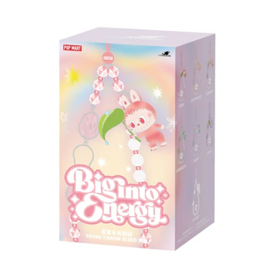 Pop Mart Labubu The Monsters Big into Energy Phone Charm Single Blind Box
