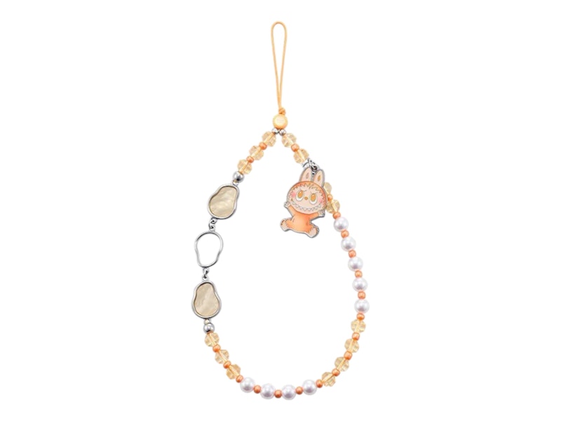 Pop Mart Labubu The Monsters Big into Energy Series Happiness Phone Charm