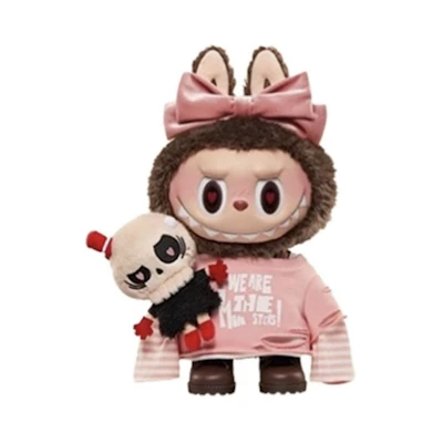 Pop Mart Labubu The Monsters Catch Me If You Like Me Secret Edition Figure Pink