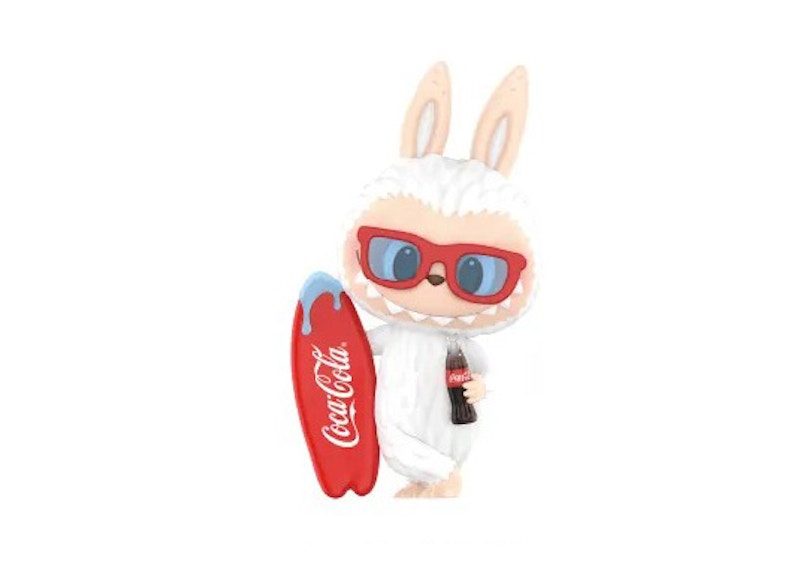 Pop Mart Labubu The Monsters Coca-Cola Series Surf with Me Figure
