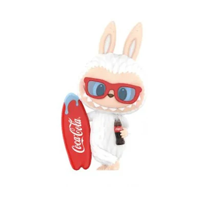Pop Mart Labubu The Monsters Coca-Cola Surf with Me Figure