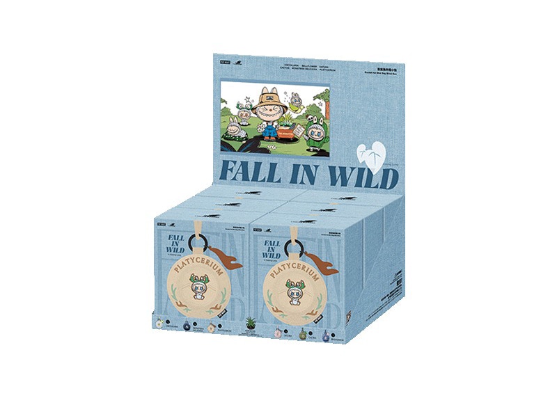 Pop Mart Labubu The Monsters Fall in Wild Series Bucket Hat Mini Bag Sealed Whole Set (6 Blind Boxes) Sealed Case (6 Blind Box)