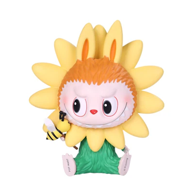 Pop Mart Labubu The Monsters Flower Elves Helianthus Sun Flower Figure
