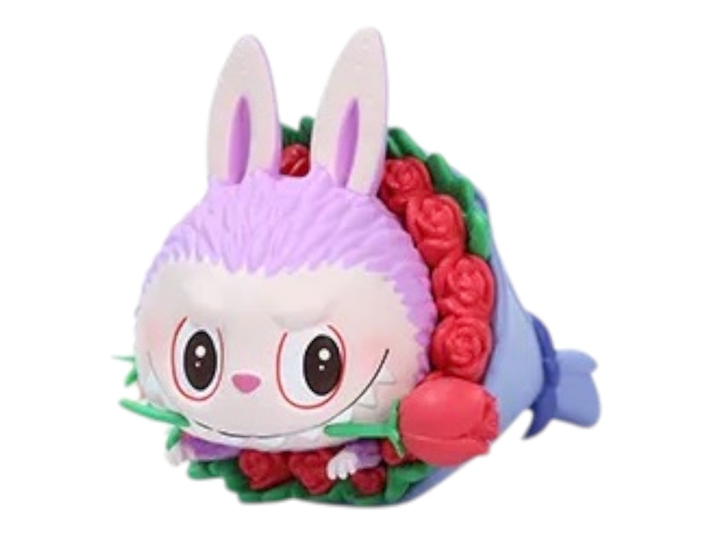 Pop Mart Labubu The Monsters Flower Elves Series Rose Labubu Figure