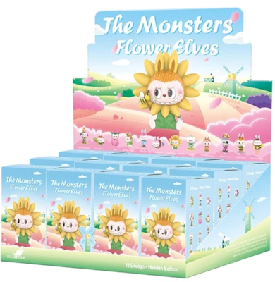 ポップマート ラブブ モンスターズ フラワーエルフシリーズ 12個入りブラインドボックス Buy ポップマート ラブブ モンスターズ フラワーエルフシリーズ 12個入りブラインドボックス