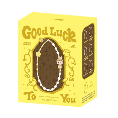 Pop Mart Labubu The Monsters Good Luck to You Phone Charm Single Blind Box