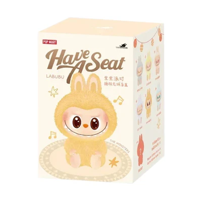 Pop Mart Labubu The Monsters Have a Seat Vinyl Plush Blind Box