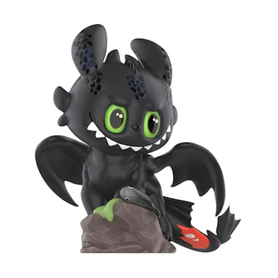 Pop Mart Labubu The Monsters How to Train Your Dragon Toothless (Regular Edition) Figure