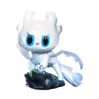 Pop Mart Labubu The Monsters How to Train Your Dragon Light Fury (Secret Edition) Figure
