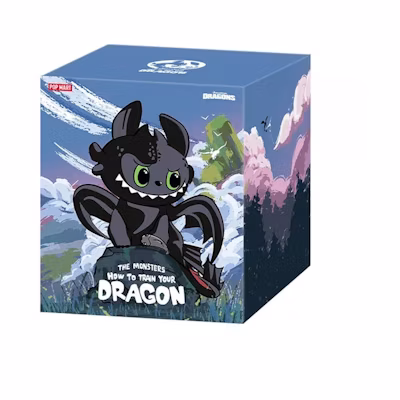 Pop Mart Labubu The Monsters How to Train Your Dragon Figurine Sealed Case (Blind Box)
