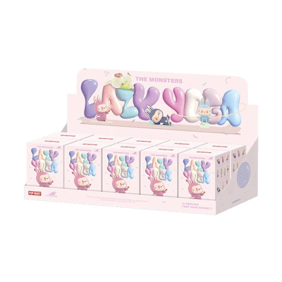 Pop Mart Labubu The Monsters Lazy Yoga Series Figures Sealed Case (10 Blind Boxes)