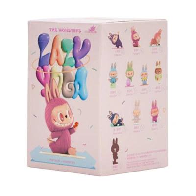 Pop Mart Labubu The Monsters Lazy Yoga Series Figures Single Blind Box