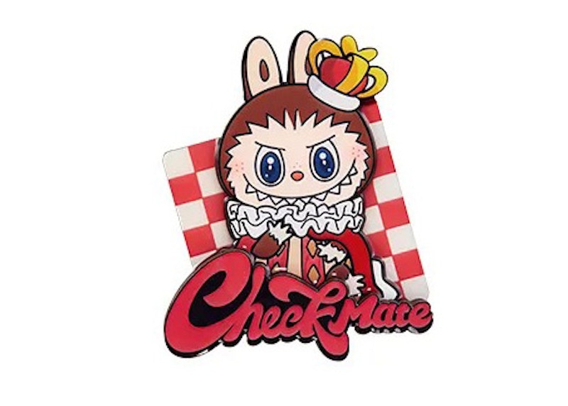 Pop Mart Labubu The Monsters Let's Checkmate Series King Fridge Magnet