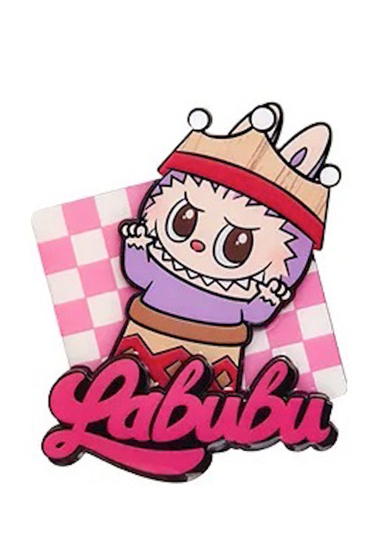 Pop Mart Labubu The Monsters Let's Checkmate Series Bishop Fridge Magnet
