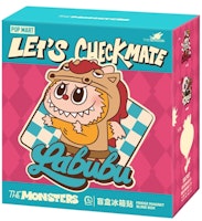Pop Mart Labubu The Monsters Let's Checkmate Series Fridge Magnet Single Blind Box Pop Mart Labubu The Monsters Let's Checkmate Series Fridge Magnet Single Blind Box