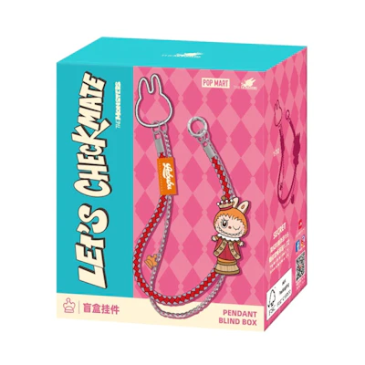 Pop Mart Labubu The Monsters Let's Checkmate Pendant Single Blind Box