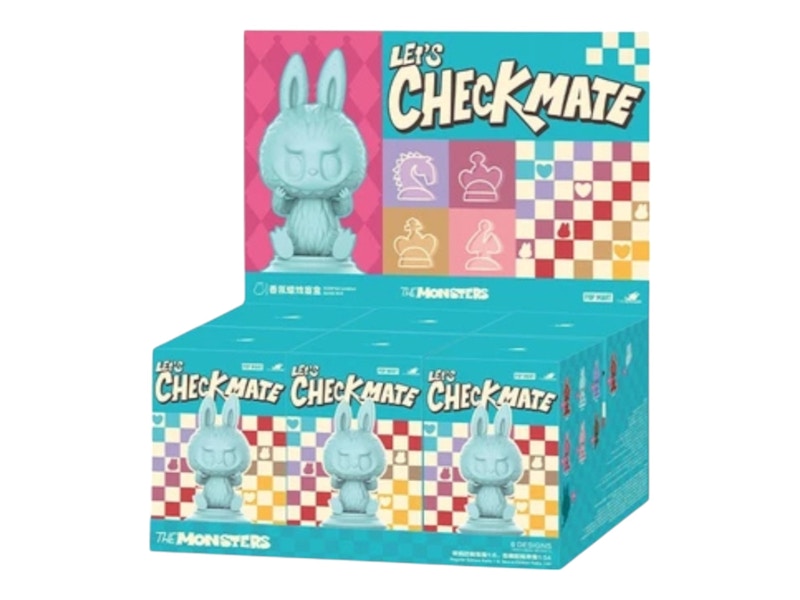 Pop Mart Labubu The Monsters Let's Checkmate Series Scented Candle Sealed Case (6 Blind Box)