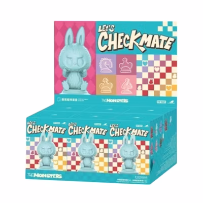 Pop Mart Labubu The Monsters Let's Checkmate Scented Candle Sealed Case (6 Blind Box)