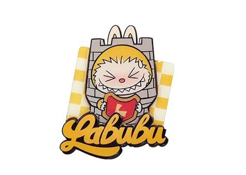 Pop Mart Labubu The Monsters Let's Checkmate Series Rook Fridge Magnet