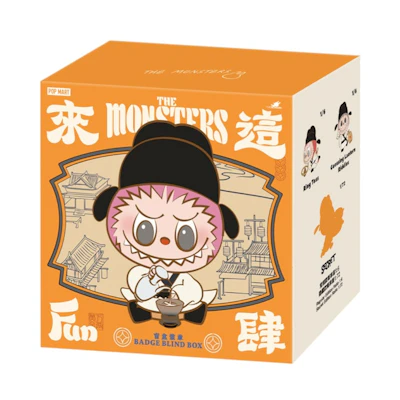 Pop Mart Labubu The Monsters Let's Have Fun Together Badge Single Blind Box