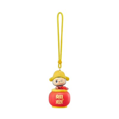 Pop Mart Labubu The Monsters Let's Have Fun Together Night Light Satisfaction Keychain