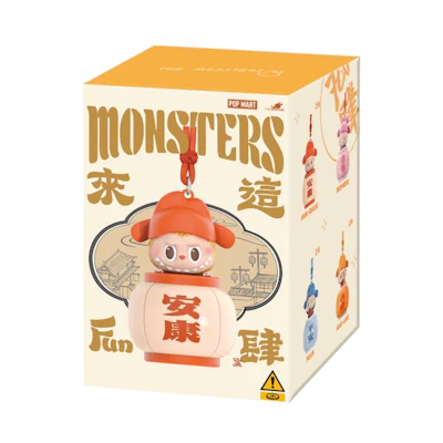 Pop Mart Labubu The Monsters Let's Have Fun Together Night Light Keychain Single Blind Box