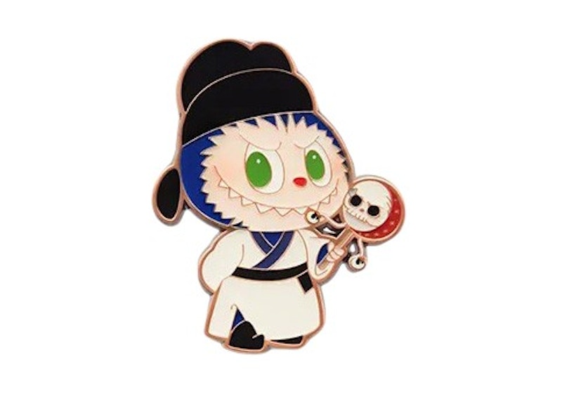 Pop Mart Labubu The Monsters Let's Have Fun Together Series Rattle-Drum Badge