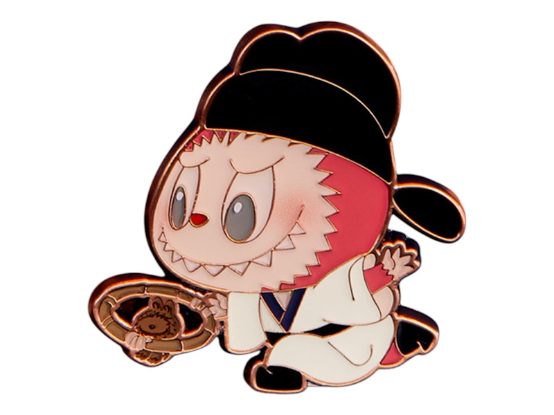 Pop Mart Labubu The Monsters Let's Have Fun Together Series Ring Toss Badge