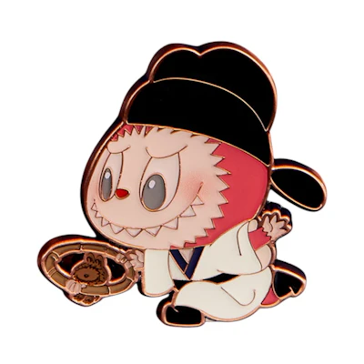 Pop Mart Labubu The Monsters Let's Have Fun Together Ring Toss Badge