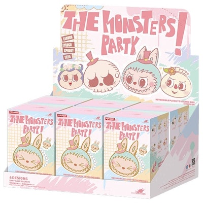 Pop Mart Labubu The Monsters Party Series Reversible Plush Doll Sealed Case (6 Blind Box) Buy Pop Mart Labubu The Monsters Party Series Reversible Plush Doll Sealed Case (6 Blind Box)